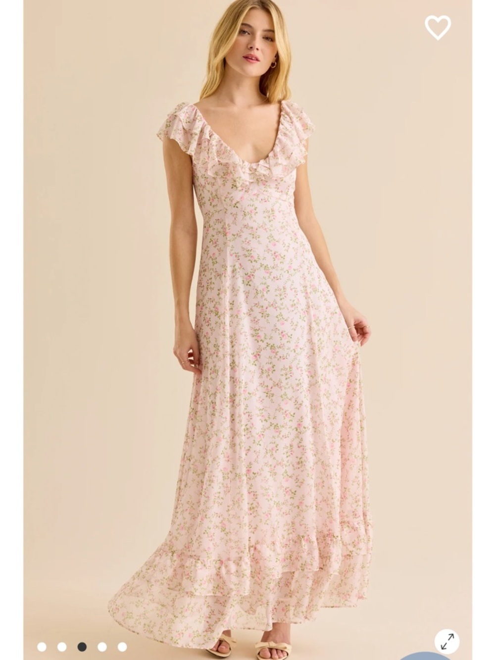 Sully Floral Maxi Dress new with tags Altar’d State